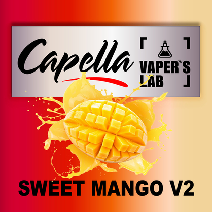 Фото на Арому Capella Sweet Mango v2 Солодке Манго v2