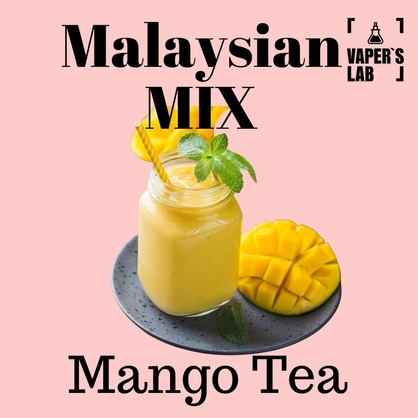 Фото, Відеоогляди Сольова жижа Malaysian MIX Salt Mango tea 15 ml