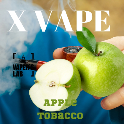 Фото заправки до вейпа xvape apple tobacco 120 мл