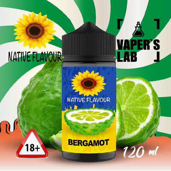 Відгуки  рідина для підсистем native flavour bergamot 120 ml