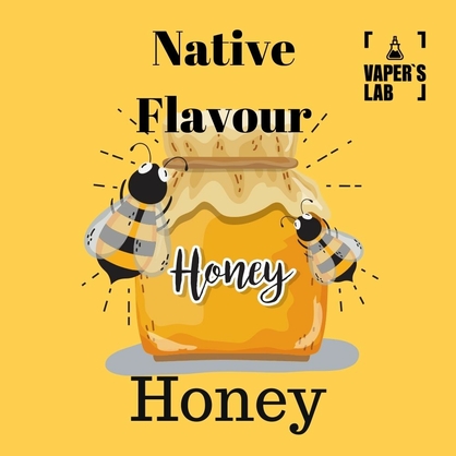 Фото рідина для електронних цигарок купити native flavour honey 120 ml