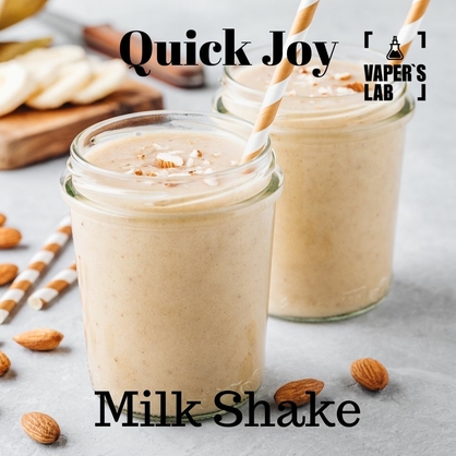 Фото, заправку для вейпа Quick Joy Milk Shake 100 ml