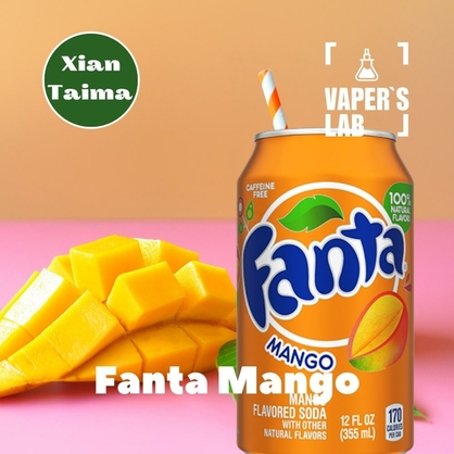 Фото, Аромка для вейпа Xi'an Taima Fanta Mango Фанта манго