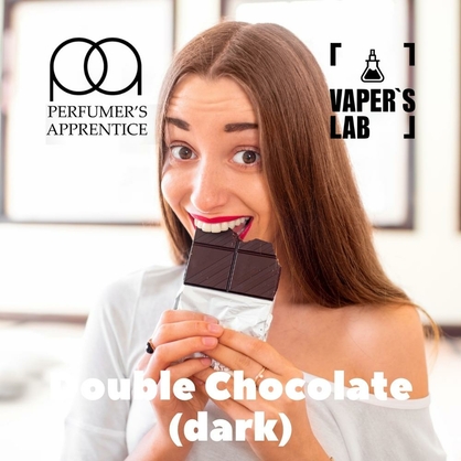 Фото, Ароматизатор TPA Double Chocolate Dark Двойной темный шоколад