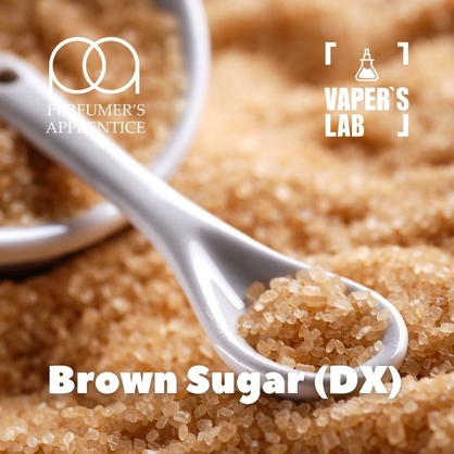 Фото, Ароматизатор для вейпа TPA Brown Sugar DX Коричневый сахар