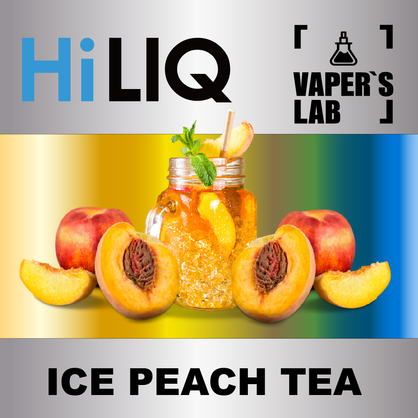 Фото на аромку HiLIQ Хайлик Ice Peach Tea Холодный персиковый чай