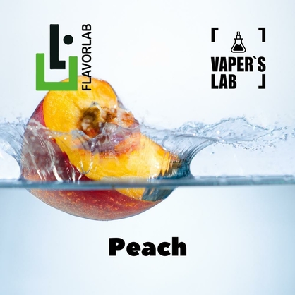 Фото, Відео на Ароматизатори Flavor Lab Peach 10 мл