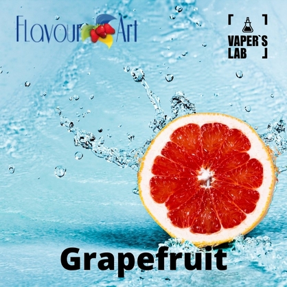 Фото, Видео, Ароматизатор для вейпа FlavourArt Grapefruit Грейпфрут
