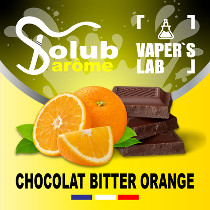 Фото Solub Arome Chocolat bitter orange Чорний шоколад та апельсин