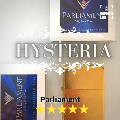 Фото, Видео на Заправки до вейпа Hysteria Parlament 30 ml
