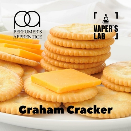 Фото, Ароматизатор для вейпа TPA Graham Cracker Печенье крекер