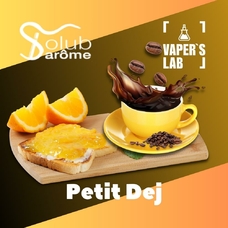 Ароматизаторы для вейпа Solub Arome Petit dej Тост с апельсиновым джемом и кофе