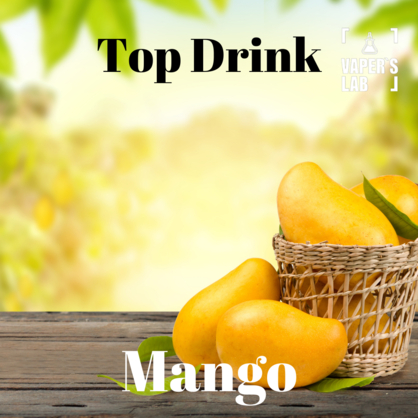 Фото, Видео на жижу на солевом никотине Top Drink SALT Mango 15 ml