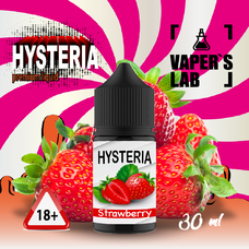 Жидкость на солевом никотине Hysteria Salt Strawberry 30 ml