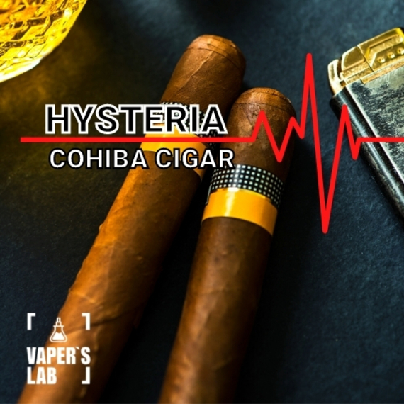 Відгуки на Заправка для вейпа Hysteria Cohiba Cigar 30 ml