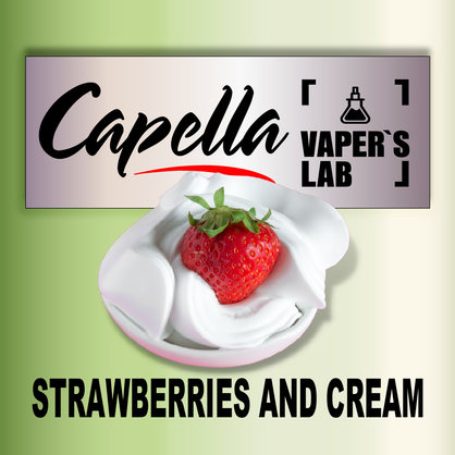 Фото на Арому Capella Strawberries and Cream Полуниця і крем