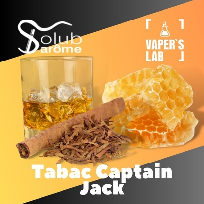 Фото Арома Solub Arome Tabac Captain Jack Тютюн з медом та віскі