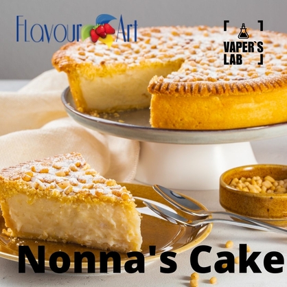 Фото, Ароматизатор для вейпа FlavourArt Nonna\'s Cake Бабушкин пирог