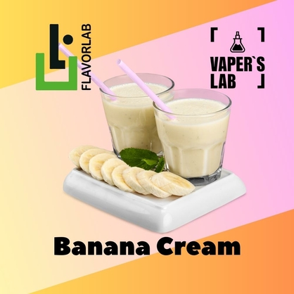 Фото, Видео, Купить ароматизатор Flavor Lab Banana Cream 10 мл