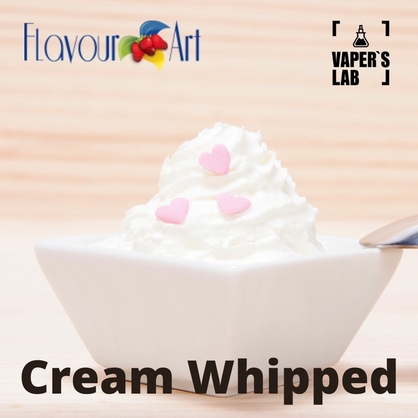 Фото, Ароматизатор для вейпа FlavourArt Cream Whipped Взбитые сливки