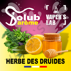 Ароматизатори для вейпа Solub Arome Herbe des druides Трави з лимоном та медом