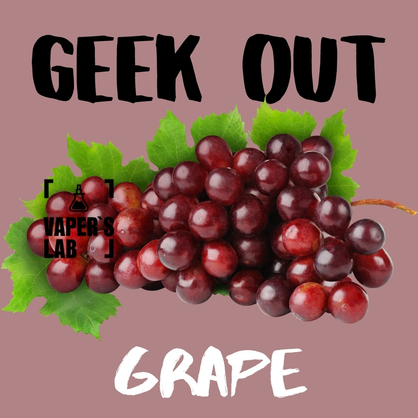 Фото купить жижку geek out - виноградный микс 120 мл