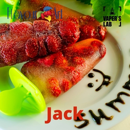 Фото, Ароматизатор для вейпа FlavourArt Jack Полунична цукерка