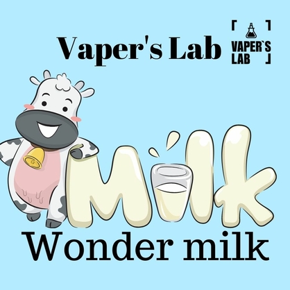 Фото Заправка для вейпа с никотином Vapers Lab Wonder milk 60 ml