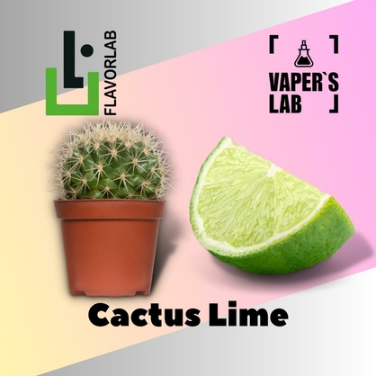 Фото, Видео, Арома для самозамеса Flavor Lab Cactus Lime 10 мл