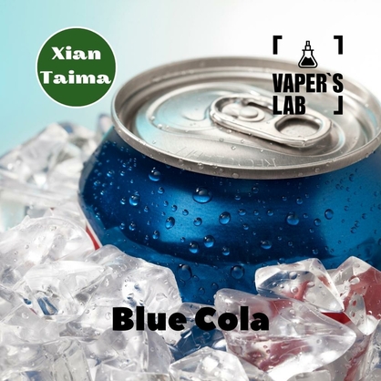 Фото, Аромка для вейпа Xi'an Taima Blue Cola Синяя кола
