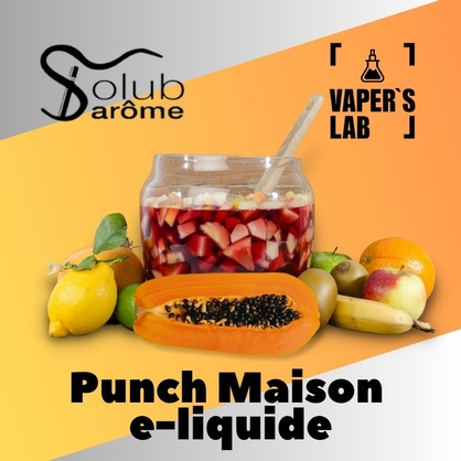 Фото, Аромка Solub Arome Punch Maison e-liquide Экзотический пунш