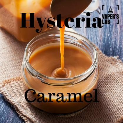 Фото, Безнікотинову рідину Hysteria Caramel 100 ml
