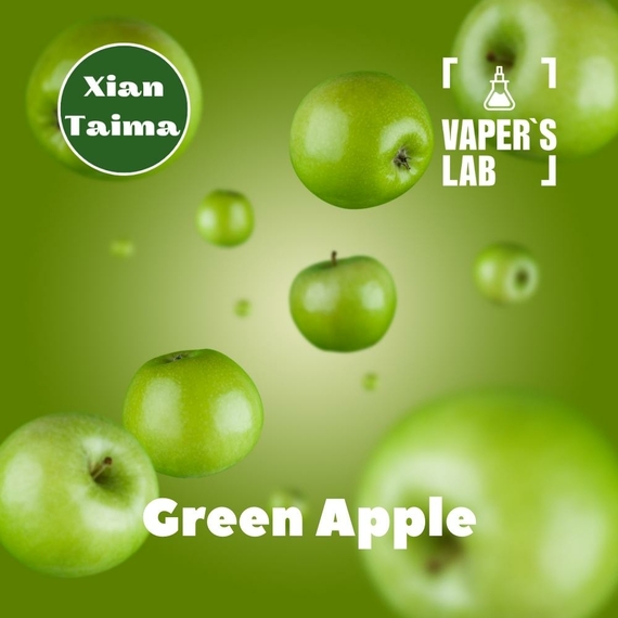 Відгук на ароматизатор Xi'an Taima Green Apple Зелене яблуко