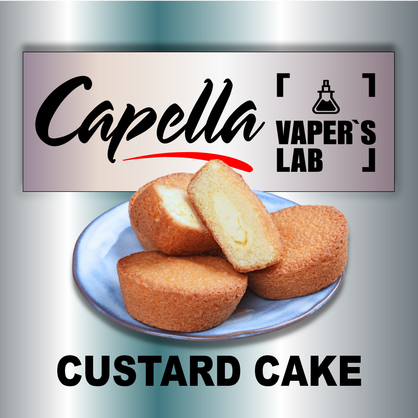 Фото на аромку Capella Custard Cake Заварной торт