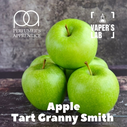 Фото, Арома для вейпа TPA Apple Tart Granny Smith Зеленое яблоко