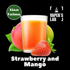 Аромки для вейпів Xi'an Taima Strawberry and Mango Полуниця манго