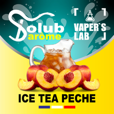 Ароматизатори для вейпа Solub Arome Ice-T pêche Персиковий чай