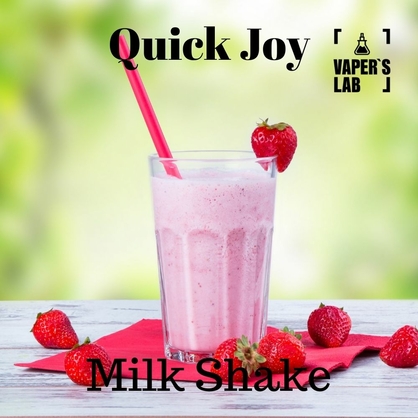 Фото, Видео на жидкость для вейпа Quick Joy Milk Shake 100 ml