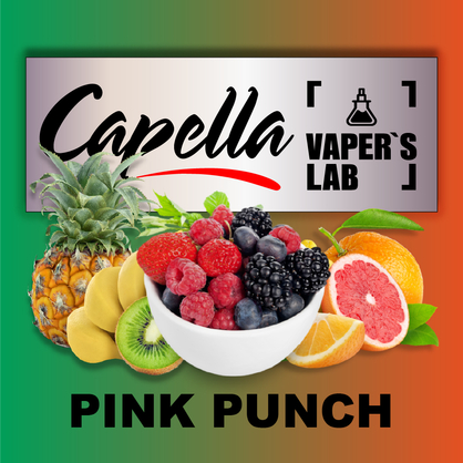 Фото на Ароматизатор Capella Pink Punch Рожевий пунш