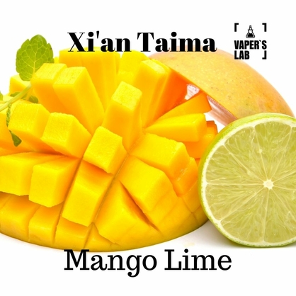 Фото, Аромка для вейпа Xi'an Taima Mango Lime Манго лайм