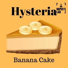 Жидкости для вейпа Hysteria Banana Cake 100