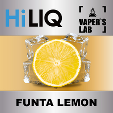 Ароматизаторы для вейпа HiLIQ Хайлик Funta Lemon Холодний Лимон 5