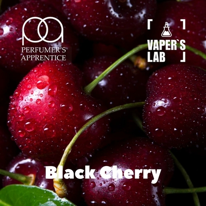 Фото, Ароматизатор для вейпа TPA Black Cherry Черная вишня