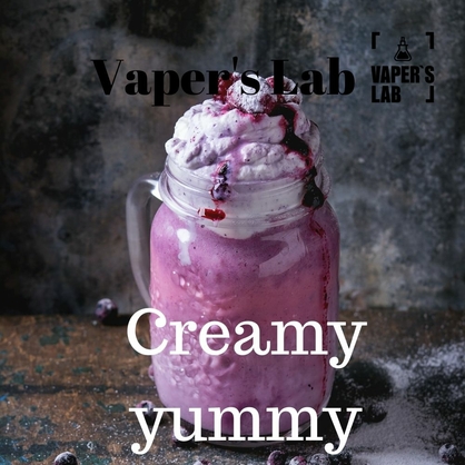 Фото, Відеоогляди Сольова заправка Vaper's LAB Salt Creamy yammy 15 ml