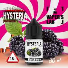 Солевая жидкость для пода Hysteria Salt Blackberry 30 ml