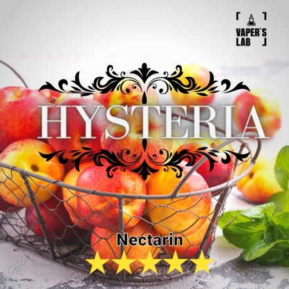 Фото, Видео на Заправку для вейпа Hysteria Nectarine 30 ml