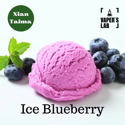 Фото Ароматизатор Xi'an Taima Ice Blueberry Чорниця з холодком