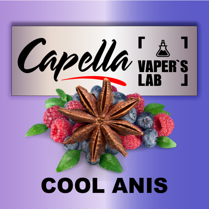 Фото на Ароматизатор Capella Cool Anis Cool Anis Мікс