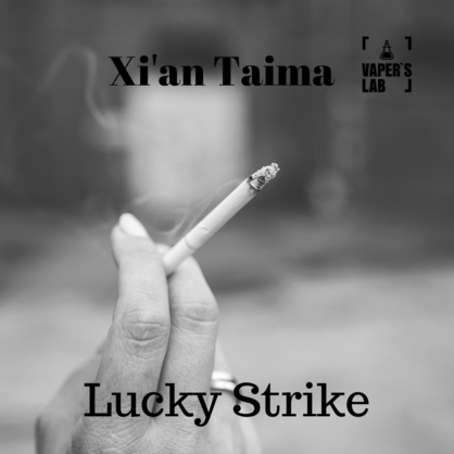 Фото, Аромка для вейпа Xi'an Taima Lucky Strike Сигареты Лаки Страйк