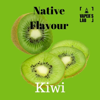 Фото, Видео на жидкость для вейпа Native Flavour Kiwi 30 ml